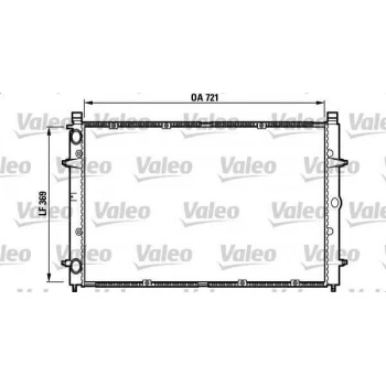 Vag Motor Radyatoru Transporter T4 2,4 2,5tdi - Valeo 732397 ürün görseli