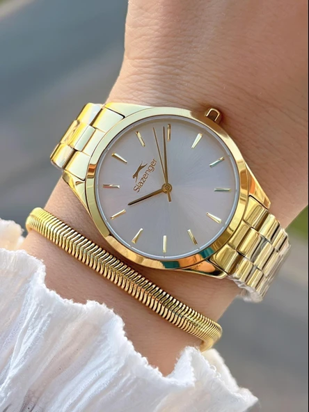 Slazenger Çelik Kordon 5 Atm Suya Dayanıklı 2 Yıl Garantili Kadın Kol Saati SL.1915.3.04 ürün görseli