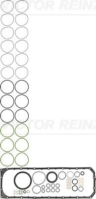 Renault Truck Motor Conta Takımı Alt Premium Kerax 370/420 DCI - Victor Reinz 08-37747-01 - Resim 1