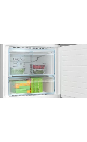 BOSCH KGN76CIE0N Alttan Donduruculu Buzdolabı 186 x 75 cm Kolay Temizlenebilir Inox No-Frost - 3