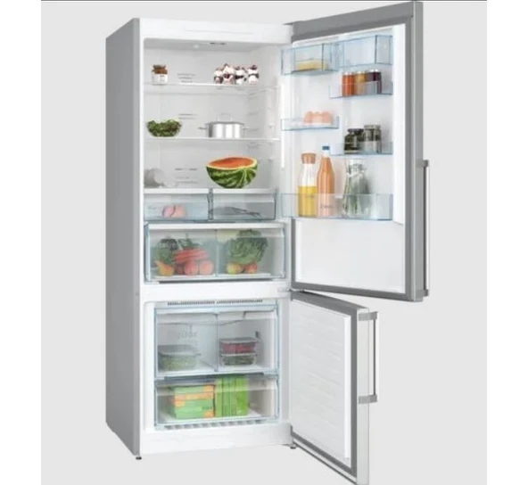 BOSCH KGN76CIE0N Alttan Donduruculu Buzdolabı 186 x 75 cm Kolay Temizlenebilir Inox No-Frost - 2