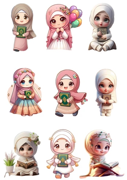 Yenilebilir Şekerli Kağıt Baskısı Cupcake ve Pasta Resim Baskı Kuran Okuyorum Temalı 41 ürün görseli