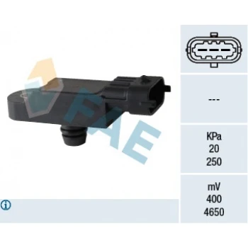 Renault Basınc Sensoru Clio III 1.2 16v 07>laguna II III 2.0 16v / Megane I 1.4 16v 1.6 16v - Fae 15067 ürün görseli