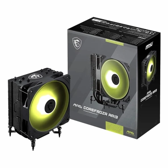 MSI MAG CoreFrozr AA13 ARGB AM5/1851P Siyah İşlemci Hava Soğutucu ürün görseli 1