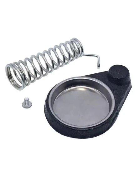 Havya Sehpası - Havya Standı DÖKÜM Yuvarlak Yaylı 75x104 mm Süngerli - Resim 2