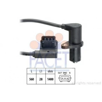 EKSANTRIK SENSORU M60 BMW M60 E34 E38 - FACET 9.0085 - 1