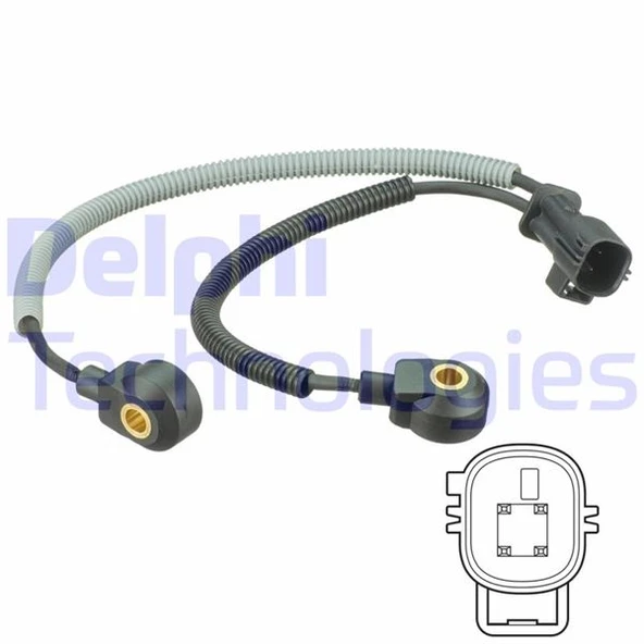 VURUNTU SENSORU FOCUS II 2.5 04>11 VOLVO C30 (533) T5 06>12 C70 II (542) T5 06>11 S40 II (544) T5 07 - DELPHI AS10239 - 1