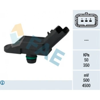Psa Emme Manıfold Basınc Sensoru Mini N14 R54 R55 R56 R57  P207 P308 P3008 P308 P5008 P508 Rcz C4 C4 II - Fae 15091 ürün görseli
