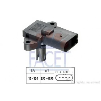 Vag Map Basınc Sensoru Polo 02>12 Fabıa 00>15 Octavıa 01>11 İbiza 07>08 1.2 1.4 A4 00>04 2.0fsi - Facet 10.3074 ürün görseli