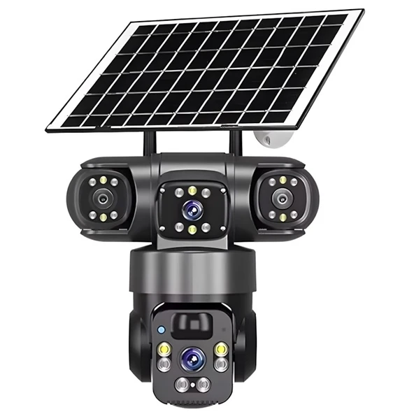 O-Kam 6060 6 MP Solar Güneş Enerjili Gece Görüşlü IP Güvenlik Kamerası