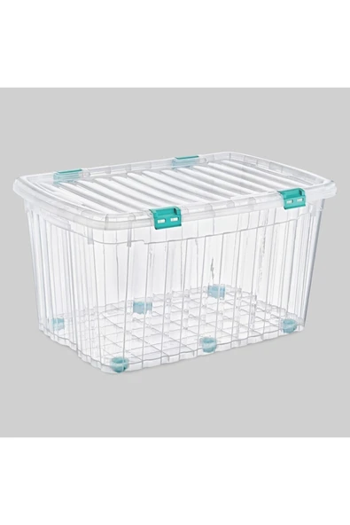 Poly Time Mega Tekerlekli Saklama Kabı Multibox 120 Lt E ürün görseli 1
