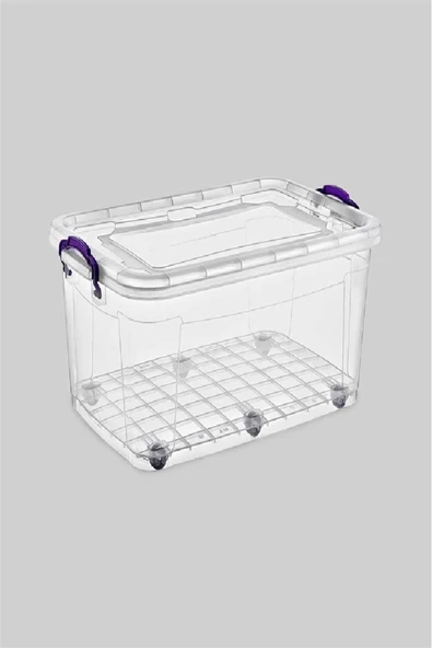 Erkoç Tekerlekli 50 Lt Saklama Kabı Multibox E 512 ürün görseli 1