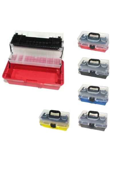 15 Inch Kilitli Balıkçı Takım Çantası ürün görseli 1