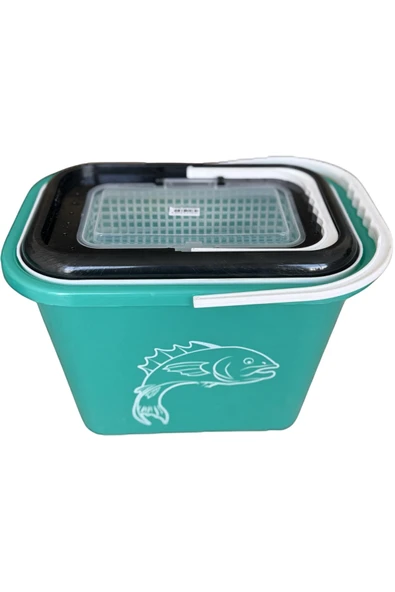 SÜZGEÇLİ BALIKÇI KOVASI ürün görseli 1