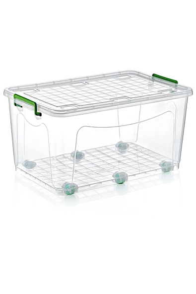 Çok Amaçlı Tekerlekli Maksi Saklama Kutusu 50 Lt ürün görseli 1