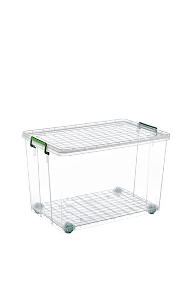 Şenyayla Plastik 75 Lt Tekerlekli Saklama Kutusu ürün görseli 1