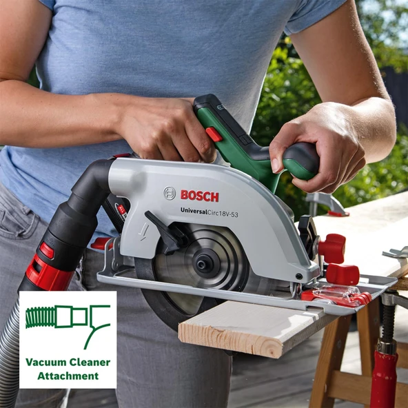 Bosch Universal Circ 18V-53 Set Daire testere - 06033B1402 - 4