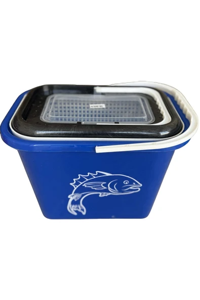 SÜZGEÇLİ BALIKÇI KOVASI ürün görseli 1