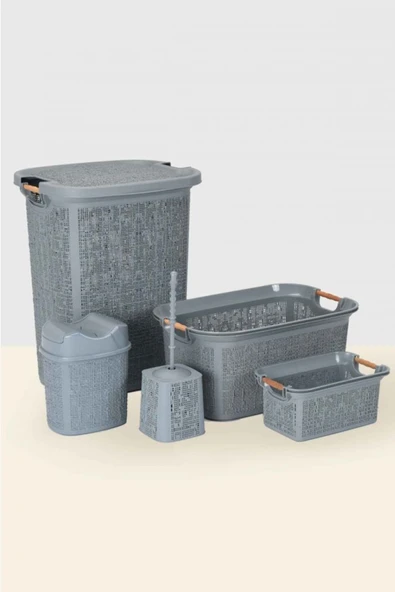 Woow Banyo Seti 5 Parça ürün görseli 1