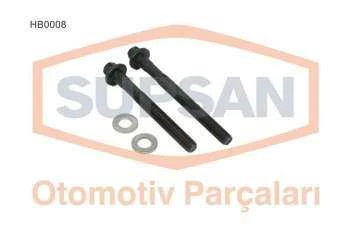 SILINDIR KAPAK SAPLAMASI (10 ADET) MEGANE CLIO SYMBOL 1,4 / 1,6 R19 1,4I (K7M / K7J) / (E6J / E7J) - SUPSAN HB0008 - 1