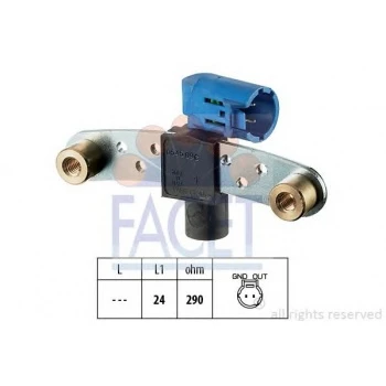 Renault Krank MIL Sensoru Clio-Kangoo-Megane-Laguna 1,4 16v/1,6 16v - Facet 9.0545 ürün görseli 1