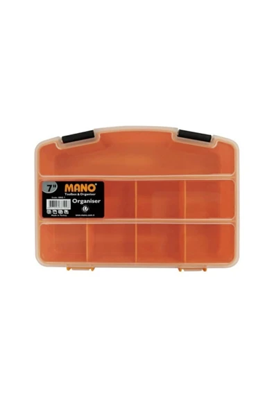 Çok Renkli 7'' Organizer (194x140x33mm) ile düzenli ve şık saklama çözümleri ürün görseli 1