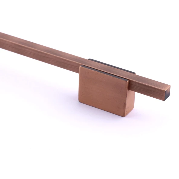 Boyut 320 mm Soft Antik Bakır Renk Metal Dolap Çekmece Kulbu Mutfak Dolabı Kapak Kulpları Mobilya - Resim 3