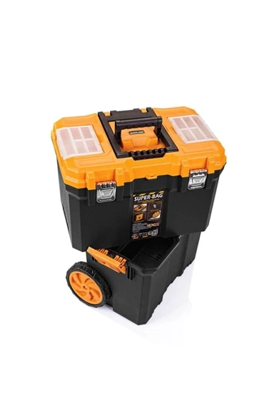 Hipaş Plastik -çift Katlı Tekerlekli Takım Çantası - Tk-5039 ürün görseli 1