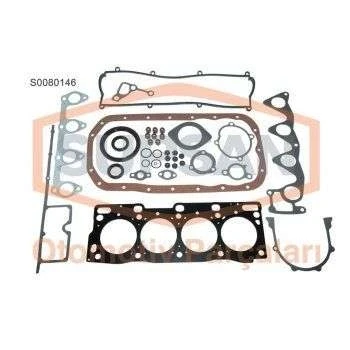 Mazda Tam Takım Contası Keceli Supap Lastıklı Skcli Mazda E2200 1997-> (rf Rf N) - Supsan S0080146 - Resim 1