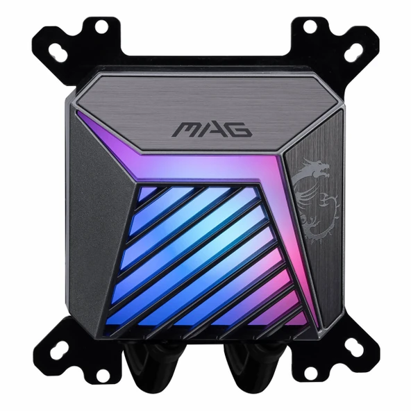 MSI MAG CoreLiquid A15 240 ARGB 240mm AM5/1851P Siyah İşlemci Sıvı Soğutucu - Resim 6