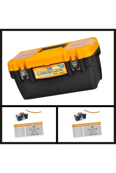 Uyguna-Yakala (405*215*180mm) 22" Çelik Kilitli Takım Çantası-LZM.002 ürün görseli 1