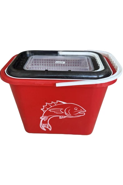 SÜZGEÇLİ BALIKÇI KOVASI ürün görseli 1