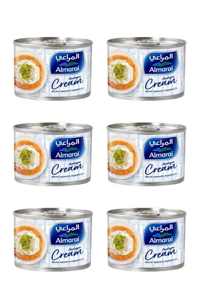ALMARAİ KREM SÜT KAYMAĞİ 155 GR X6 ADET ürün görseli
