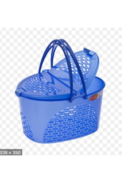 Smart Küçük Oval Piknik Sepeti(PEMBE) ürün görseli