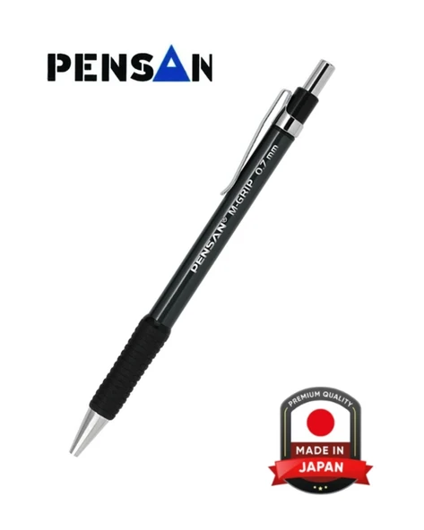 Pensan M-Grip 0.7 mm Siyah Versatil Kalem 21112 ürün görseli