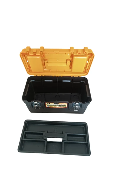 SANTİSPARK 17" METAL KİLİTLİ TAKIM ÇANTASI - Resim 3
