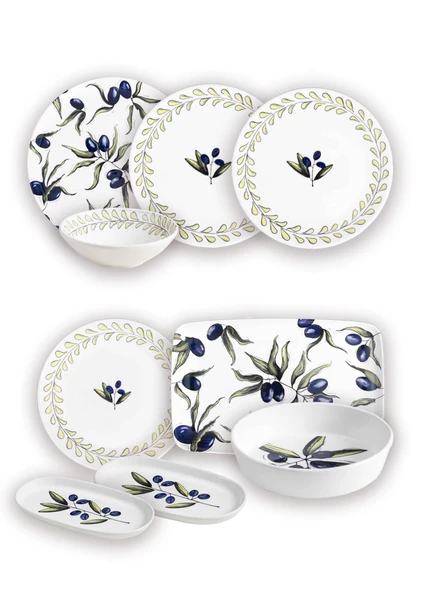 The Mia Olivos 6 Kişilik Yemek Takımı 31 Parça Set 2 ürün görseli 1