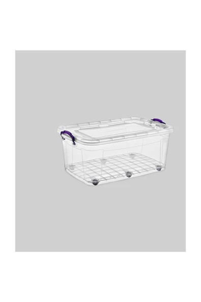 Erkoç Plastik Mega Tekerlekli Saklama Kabı Multibox 90 lt E5 ürün görseli 1
