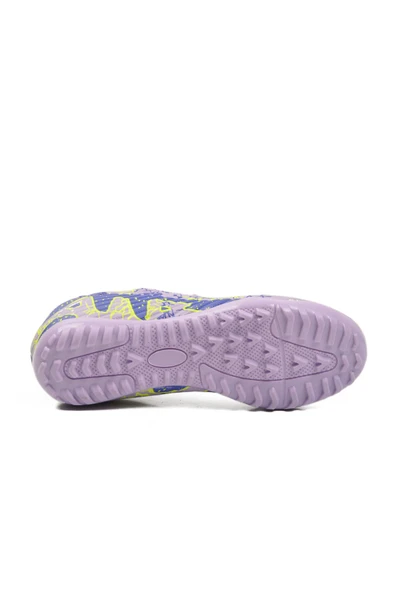 Ayakmod Lila Mor Çoraplı Çocuk Halı Saha Ayakkabısı Air 600 F - 5