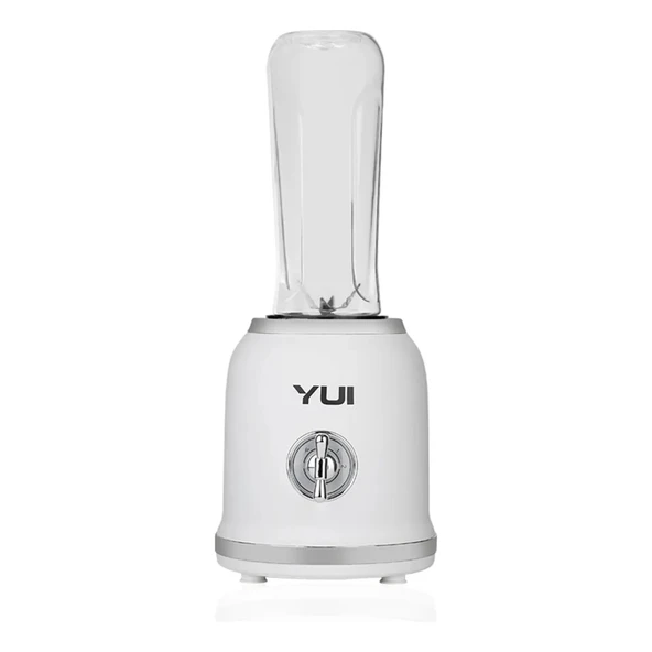 M18 3 In 1 Kişisel Smoothie Retro Blender -Öğütücü-Cam Doğrayıcı Beyaz - Resim 3