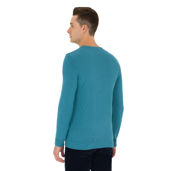 Erkek Petrol Kazak - 8