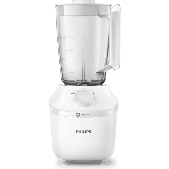 3000 Serisi Blender, ProBlend Teknolojisi, 450W, 1,9 Lt, Paslanmaz Çelik Bıçaklar, Beyaz, HR2041/00 ürün görseli 1