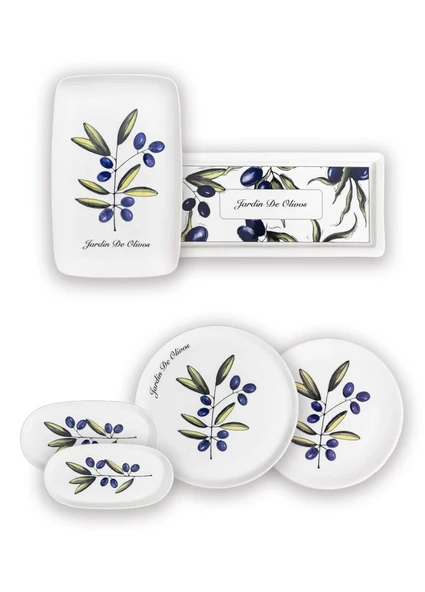 The Mia Olivos Kahvaltı Takımı 6 Kişilik 15 Parça Set 1 ürün görseli 1