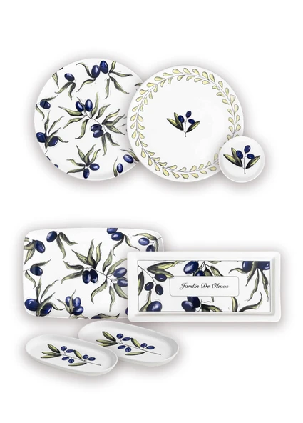 The Mia Olivos Kahvaltı Takımı 6 Kişilik 19 Parça Set 2 ürün görseli 1