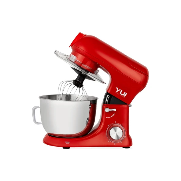Yui M-200 Multi Fonksiyonel 1800 W 6 lt Kırmızı Stand Mikser - Resim 3