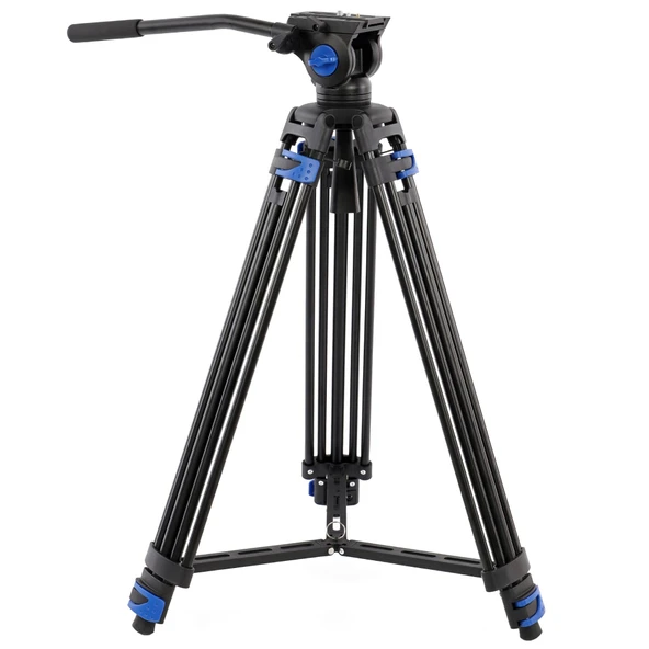 ayex VT-827 Profesyonel Video Tripod 20kg Taşıma Kapasiteli, Video Kafalı - 2