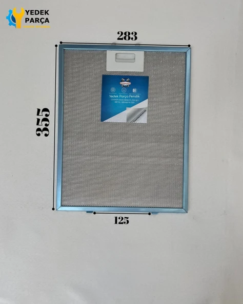 Kumtel Uyumlu Davlumbaz 28,3X35,5 CM Arka Ara 12,5CM Aspiratör Filtresi ürün görseli 1