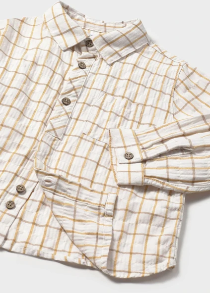 Mayoral Erkek Bebek Kareli Gömlek - 4