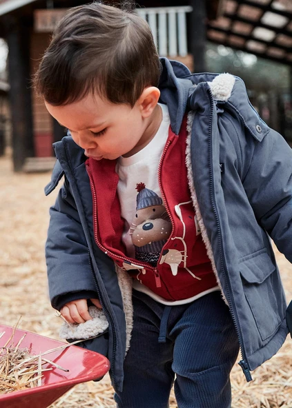 Mayoral Erkek Bebek Parka Mont - 1