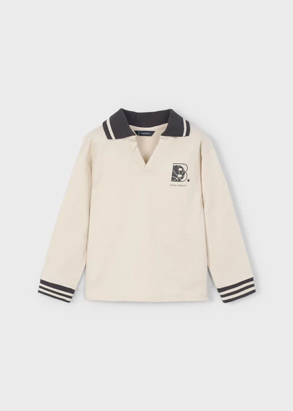 Mayoral Erkek Çocuk Yakalı Sweatshirt - Resim 2